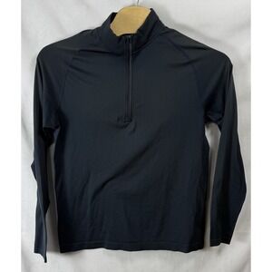 Lululemon Metal Vent Tech 1/4 Zip Mens Blue Navy XL Performance Stretch Gym